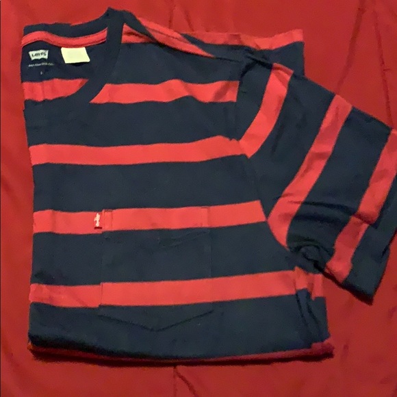 Levi strip shirt - Picture 1 of 3